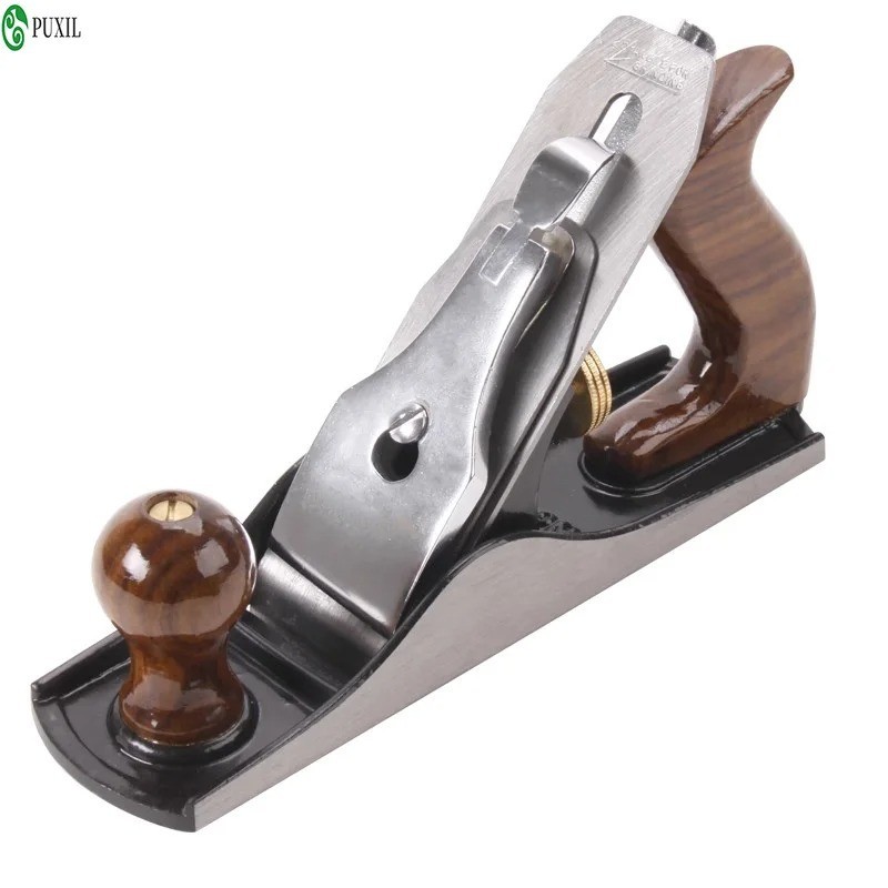 Hand-held Wood Planer for Smoothing and Chamfering Edges