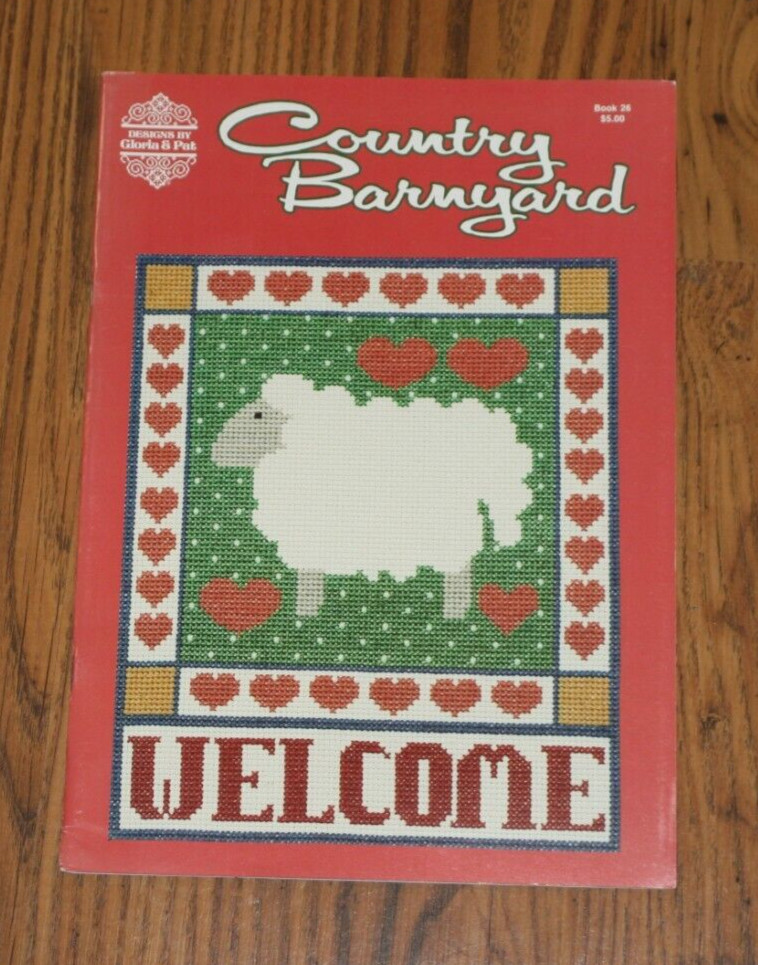 1984 Designs by Gloria & Pat "Country Barnyard" Book 26