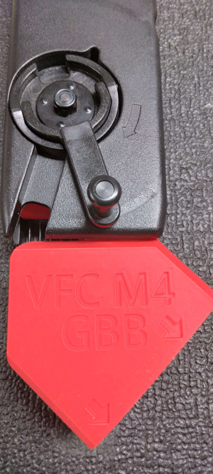 VFC M4 / 416 Airsoft GBB Odin Speedloader Adapter (Red)