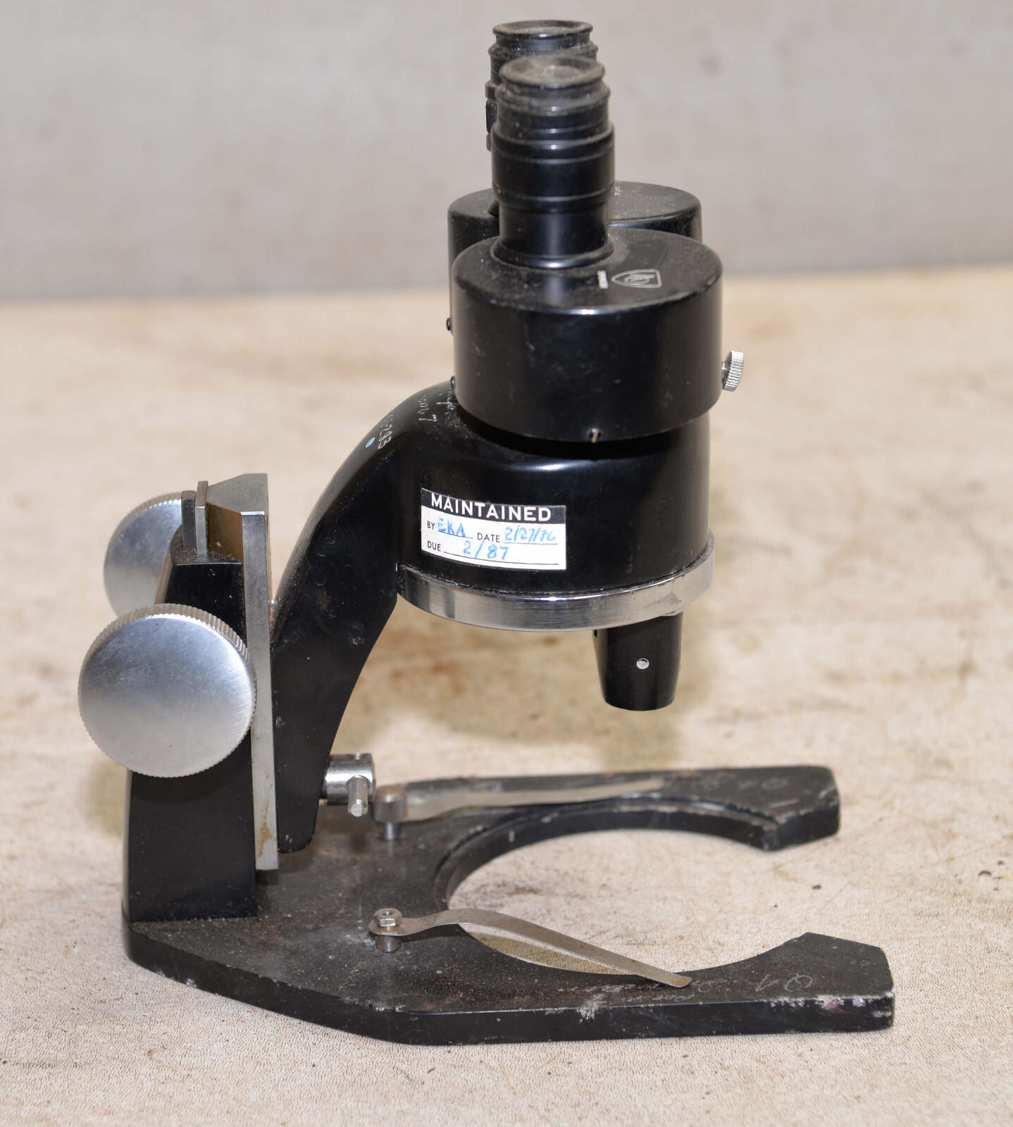 A O Spencer Buffalo NY inspection microscope collectible machine shop tool