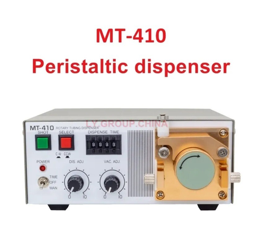 MT-410 Peristaltic Glue Dispenser Original Auto Solder Paste Dispensing Machine