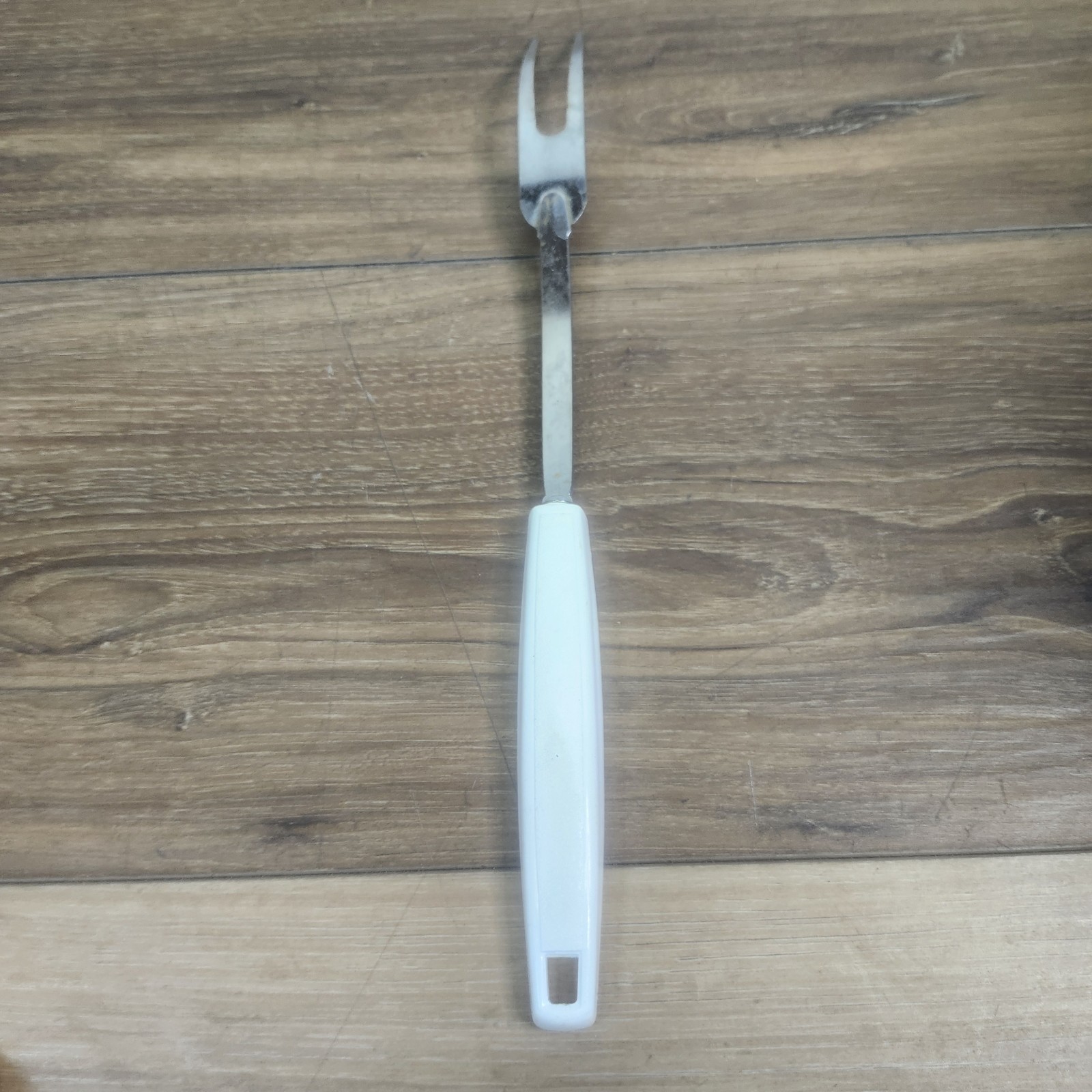 Ekco Serving Carving Fork With Fruit & Vegetable Pattern Handle