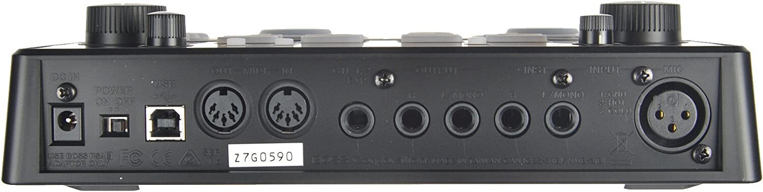 BOSS RC202 Compact Tabletop Two-Track Loop Station
