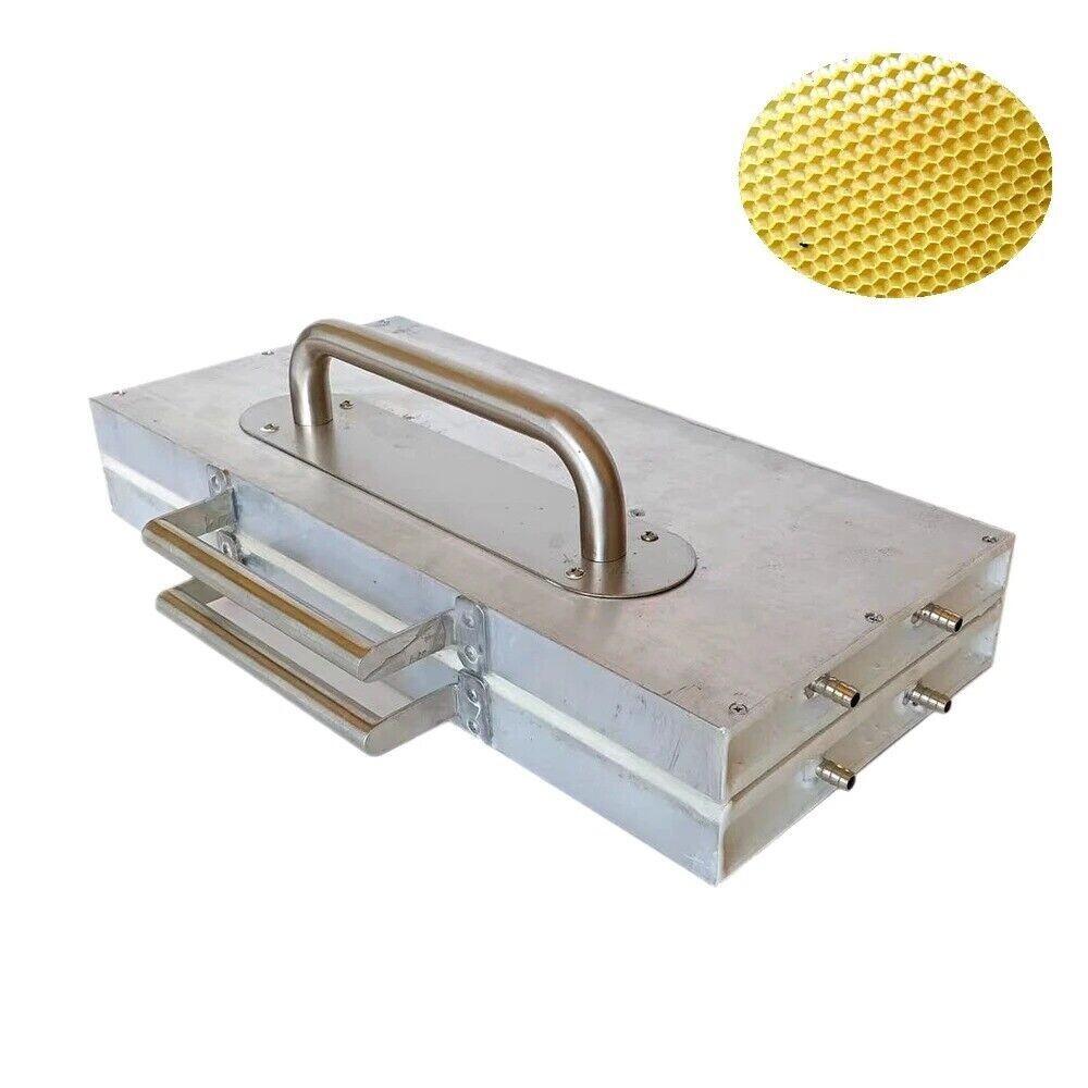 Water-Cooling Beeswax Foundation Machine Silicone Cells Beekeeping Foundation-