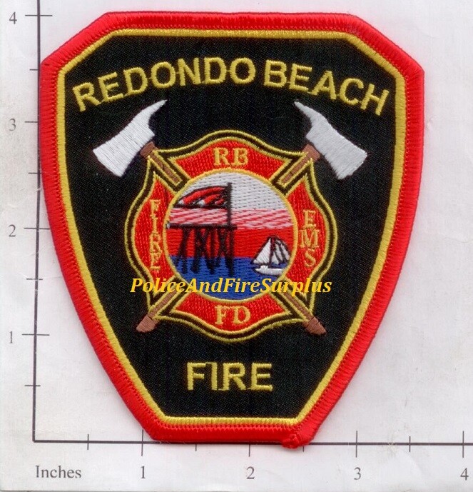 California - Redondo Beach CA Fire Dept Patch