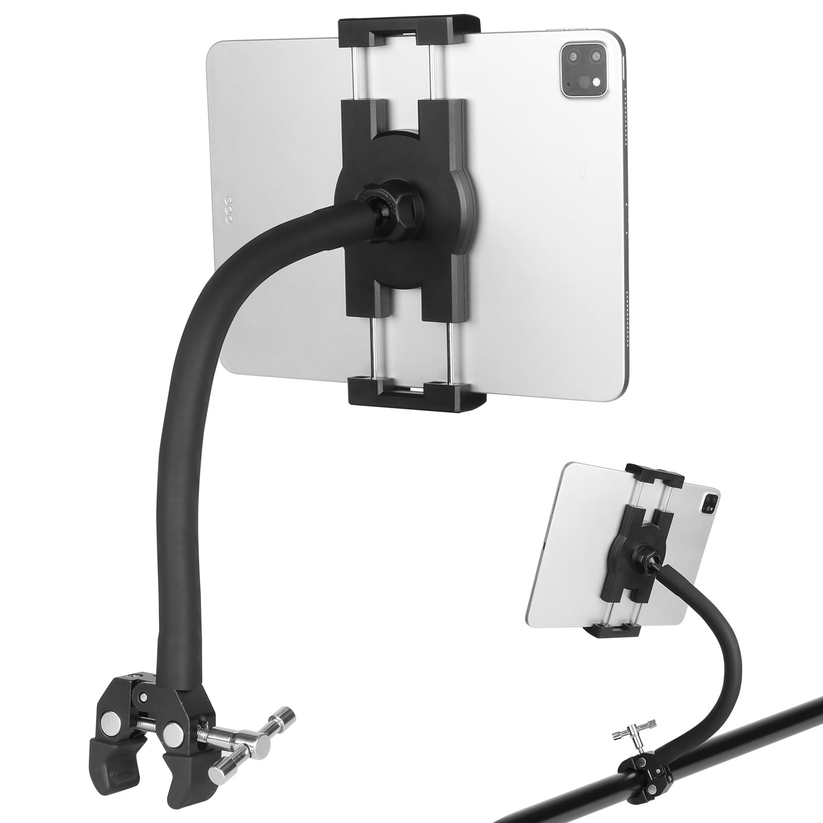 Tablet Holder for Treadmill/Elliptical/Spin Bike/Peloton/Indoor Cycle,Goosene...