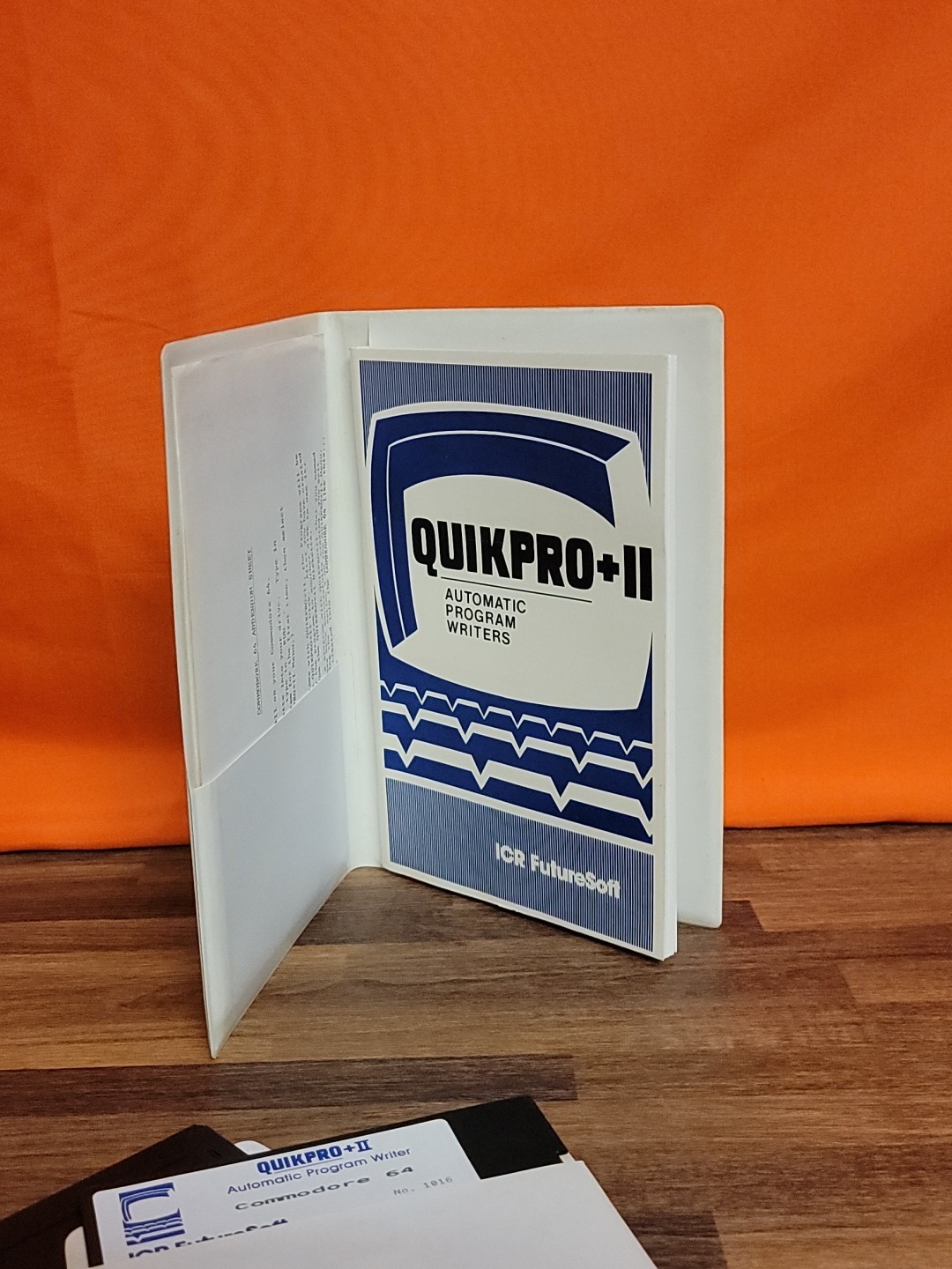 FutureSoft QuikPro+II Automatic Program Writers Software (Commodore 64) CIB