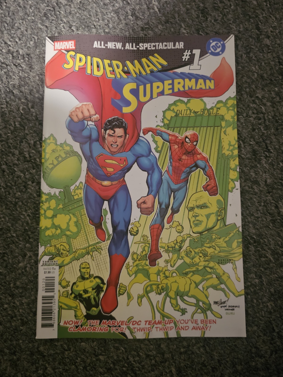Marvel/DC: Spider-Man/Superman #1 David Marquez NM