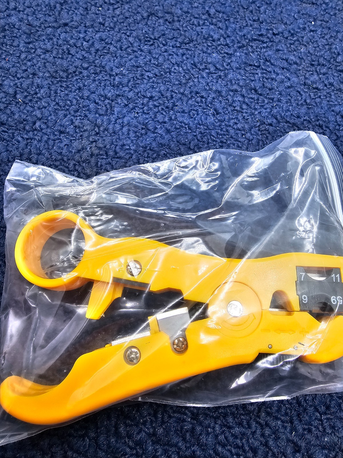 HIIJA Coax Cable Crimper Coaxial Cable Rg6 Compression Tool