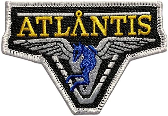 Stargate Atlantis TV Show Patch ("Hook" Fastener -3.5 x 2.5 -SA4)