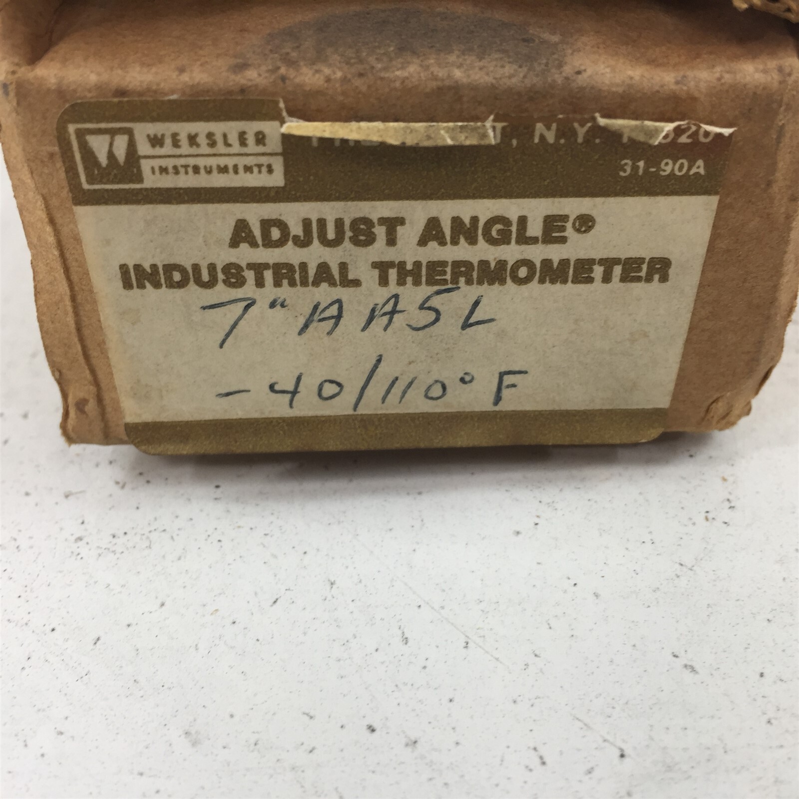 Weksler KM11AP110 Thermometer -40/110F 6" Stem