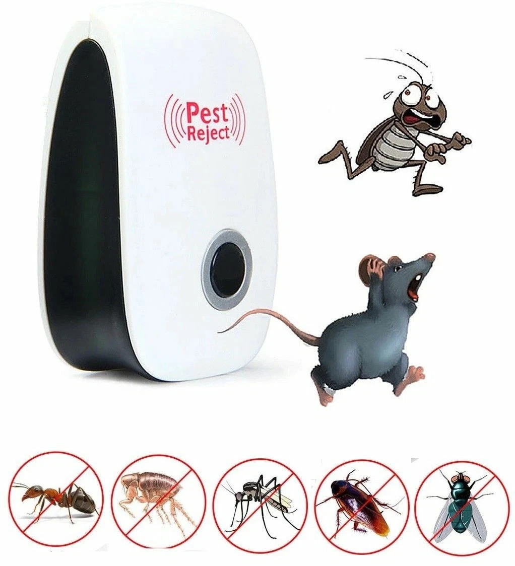 Lot Ultrasonic Pest Reject Home Control Electronic Repellent Rat Mice Repeller