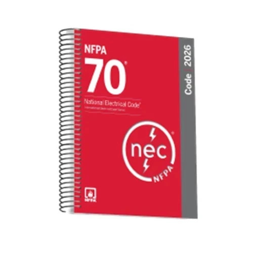 NFPA 70, National Electrical Code (NEC) 2026 Edition SPIRAL