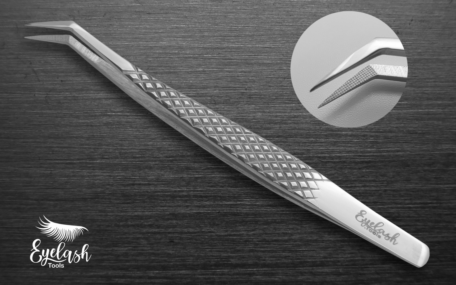 12 PCS Eyelashes Extension Precision Tweezers kit Pro Volume Isolation Tools set