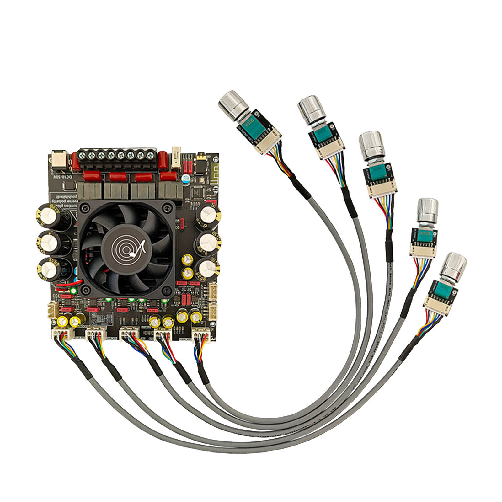 ZK-AS21P 2.1 Bluetooth HiFi Audio Power Amplifier Module High Performance AmpsB