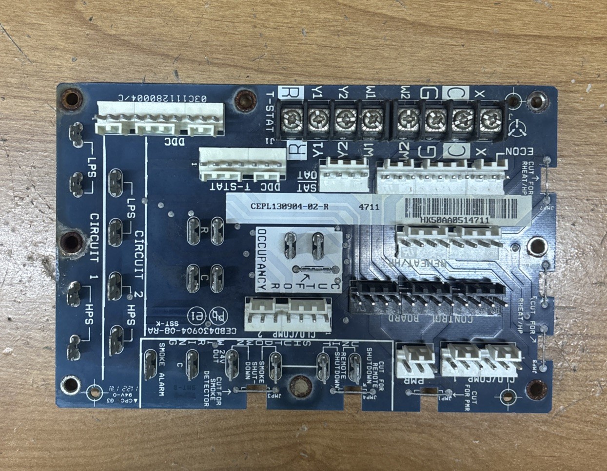 OEM Genuine Carrier Bryant Control Board, Part #CEPL130904-02-R, CEBD430904-08RA