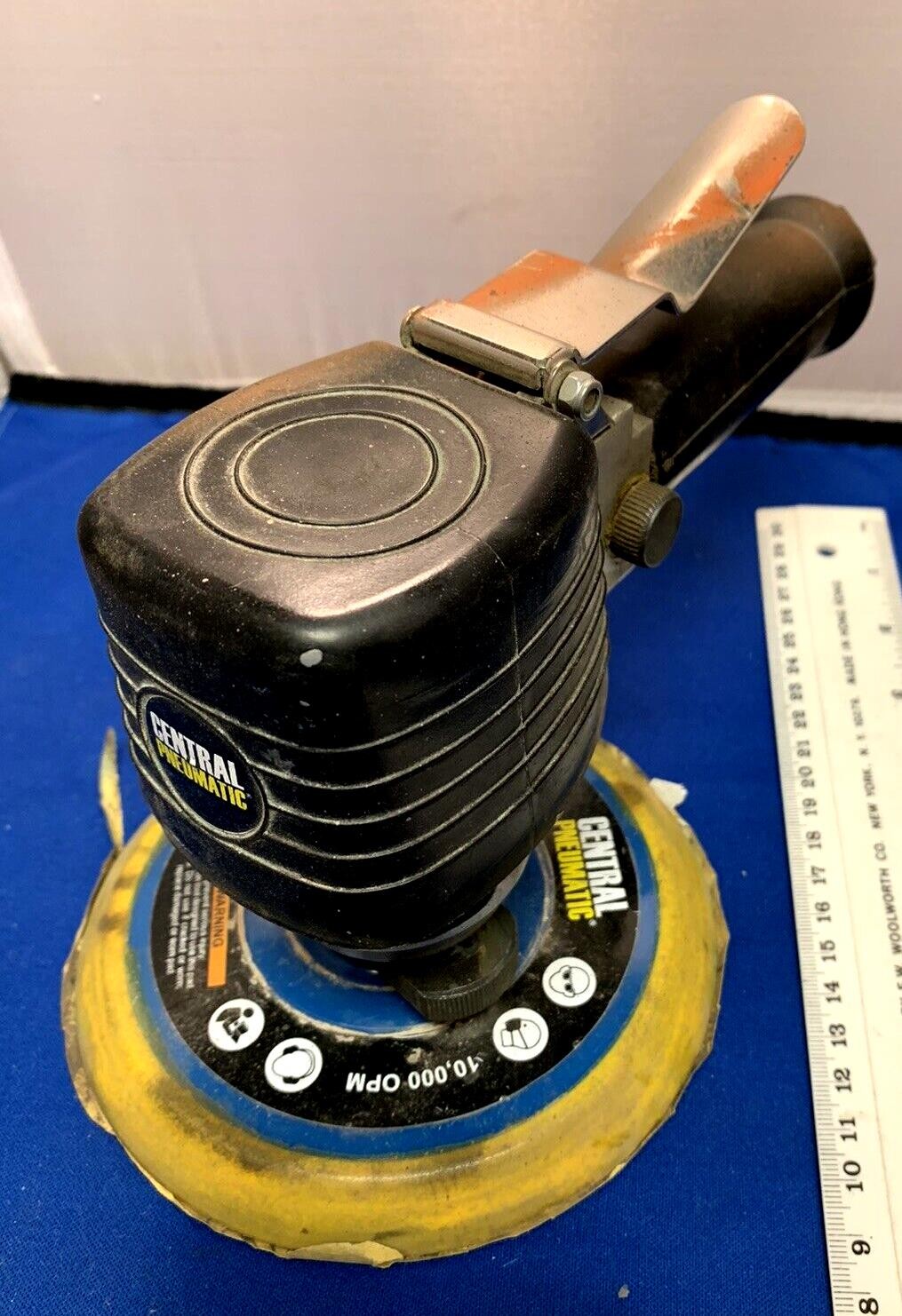 CENTRAL PNEUMATIC 68152 AIR SANDER 6" Works