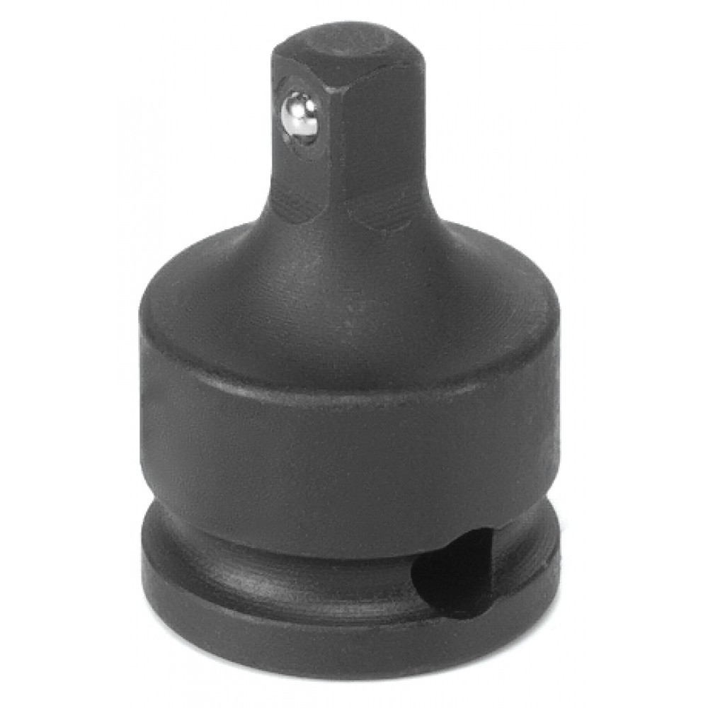 Grey Pneumatic 1128A 3/8" Female x 1/4" Male Adapter w/ Friction Ball Socket