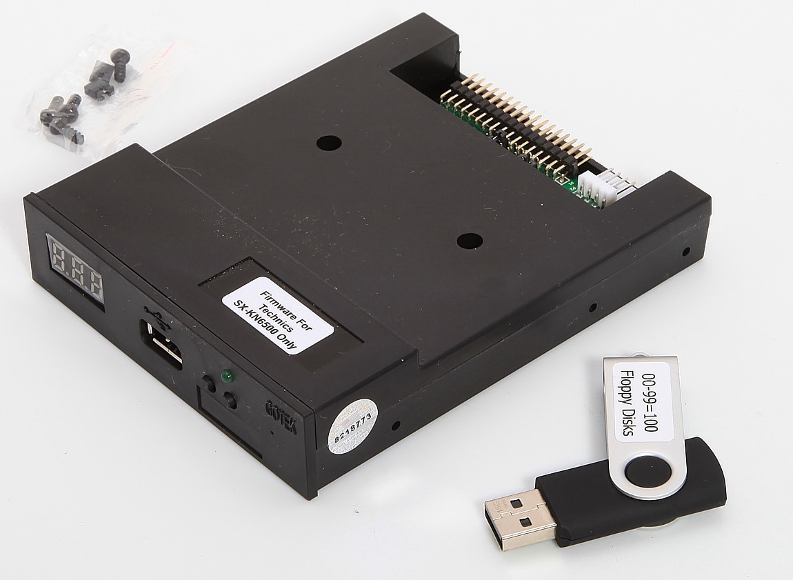 New Floppy Drive USB Emulator For Technics SX KN-6500 Synthesizer Music Keyboard