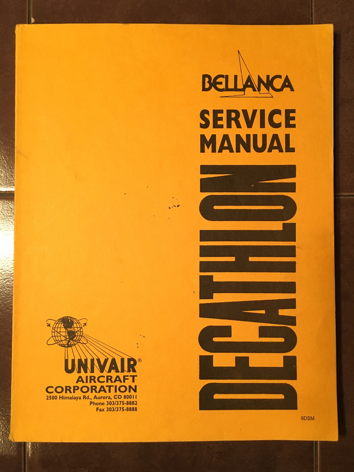 Bellanca Decathlon Service Manual