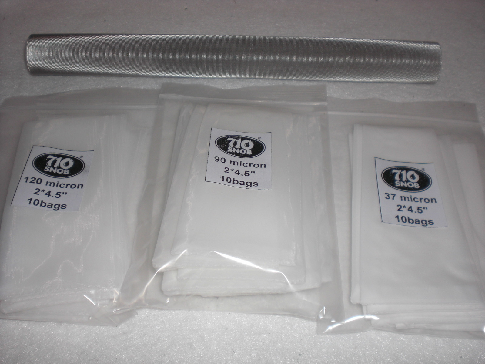 100 pack Rosin bags 2" x 4.5" 37u MICRON, Rosin Press