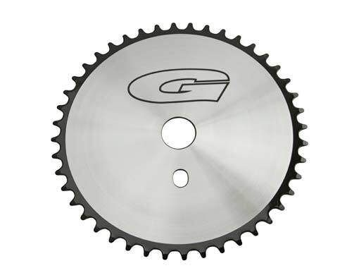 Bike Steel Chainring G 1/2 X 1/8 44t Chrome/Black.