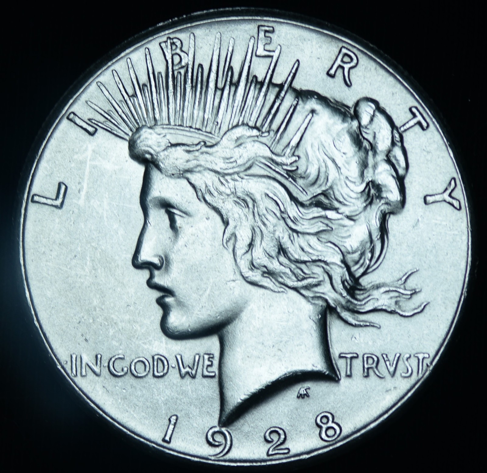 1928 $1 Peace Dollar Bright Luster BU++ ~ 26444