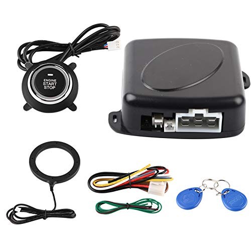 12V Car Alarm Security System, Universal Car Alarm System Engine Push Button