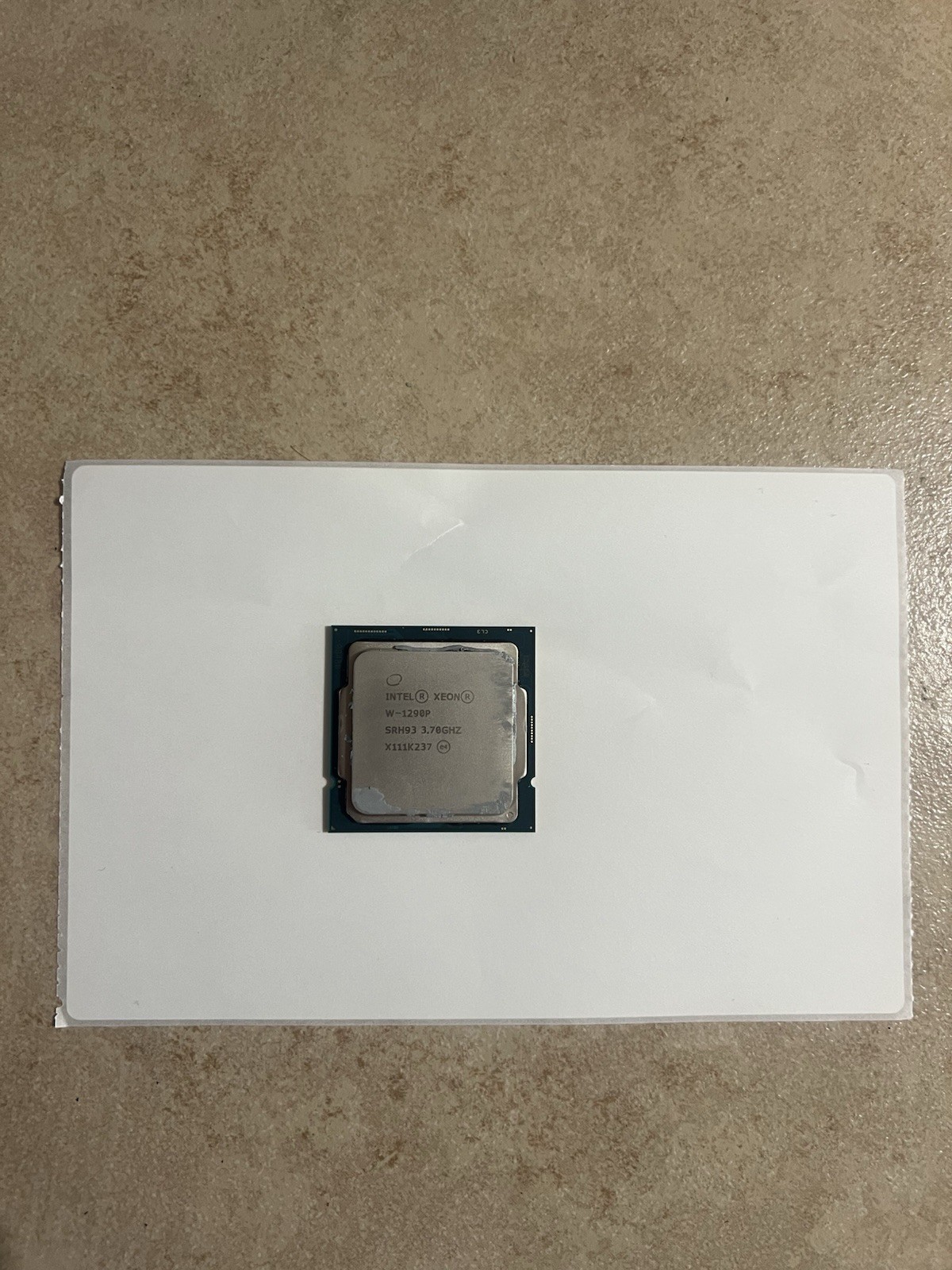 Intel Xeon W-1290P LGA-1200 CPU Processor SRH93 3.70GHz 10-Core 20-Thread 20MB