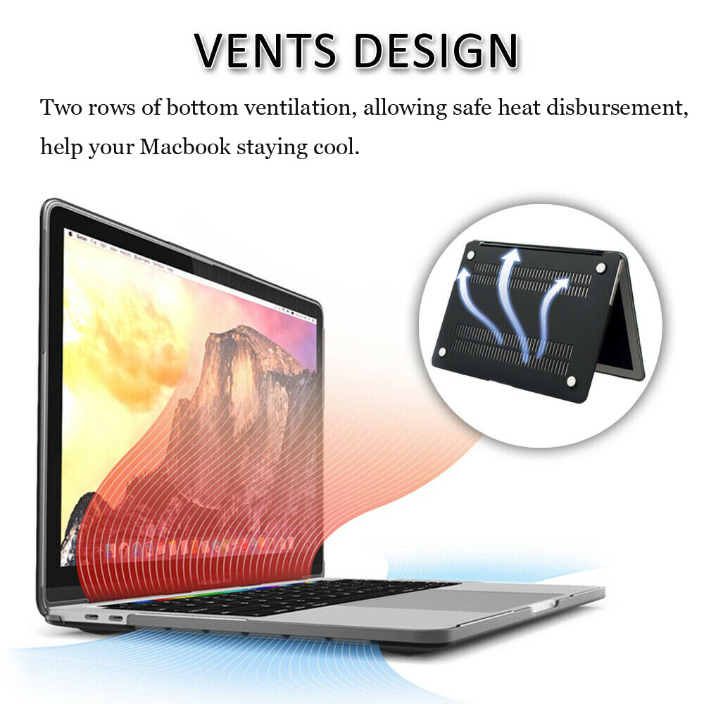 For Macbook Pro 13" M1 M2 A2338 A2289 Hard Case+Keyboard Cover+Screen Protector