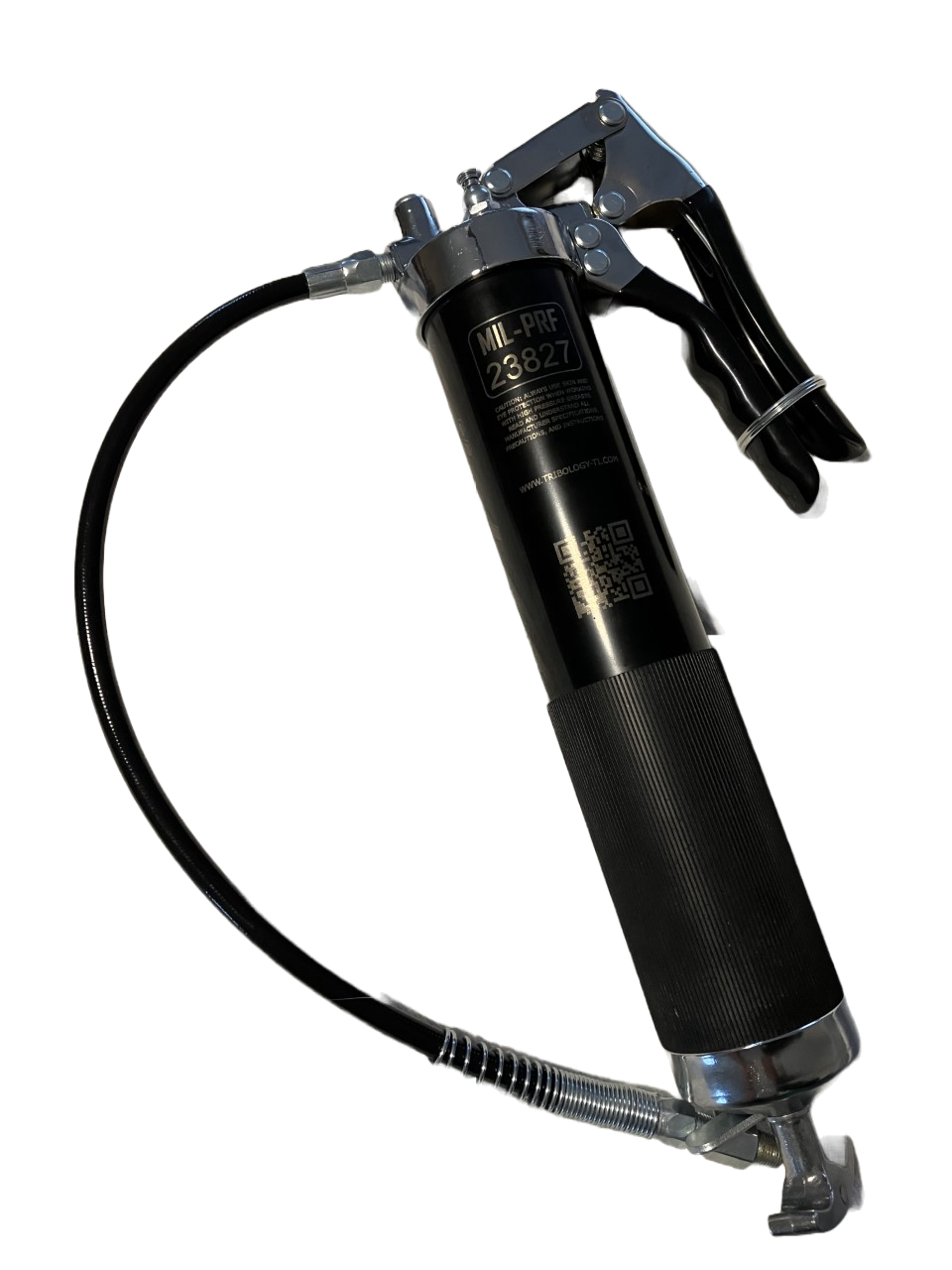 Aviation, A&P 5000 PSI Pistol Grip Anodized Grease Gun MIL-SPEC Inscribed.