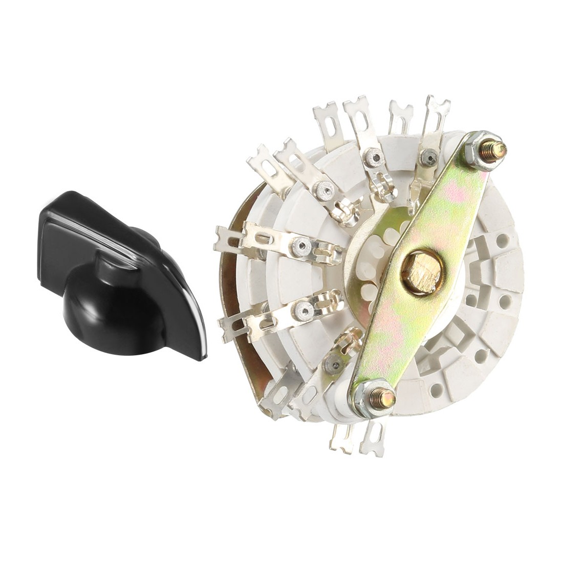 1 Pcs 2P6T 2 Pole 6 Position 2 Deck Switch Selector