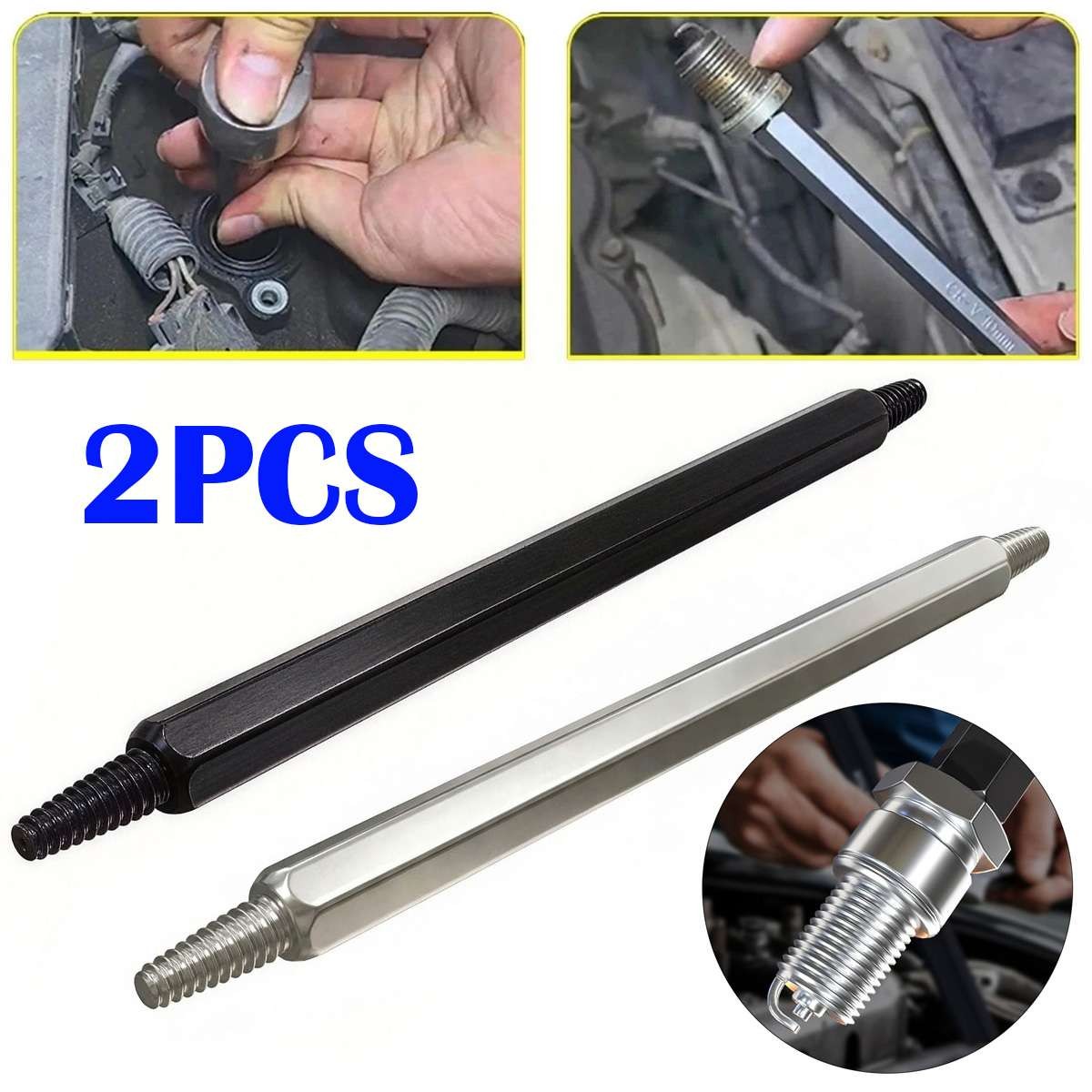 Broken Fracture Damaged Auto Spark Plug Screw Thread Tap Extractor Removal Tool