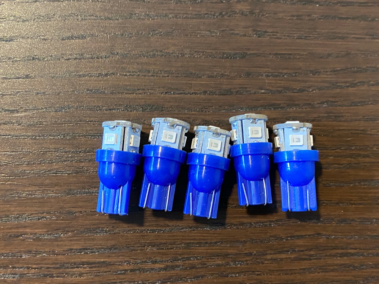 5 New Royal Blue 8V Wedge Lamp LED Light Bulbs for Pioneer Project/One Receivers