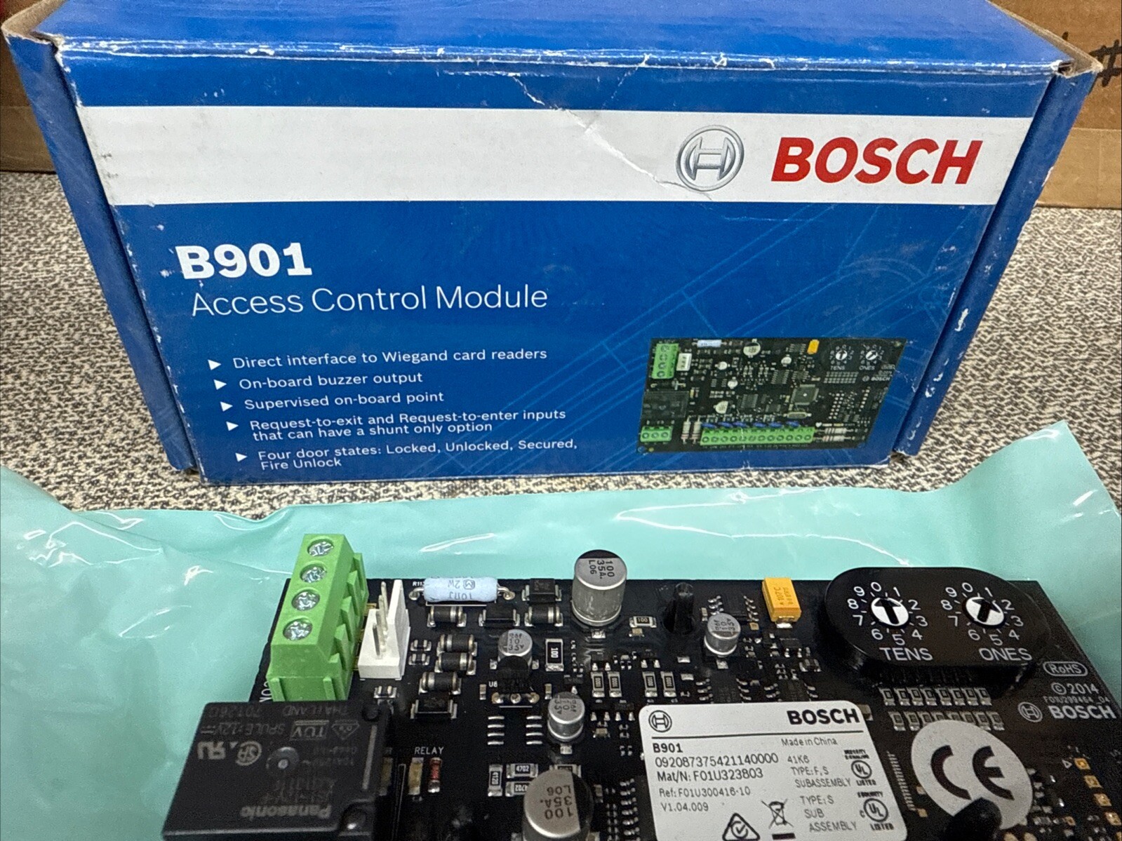 New Genuine Bosch B901 Access Control Module