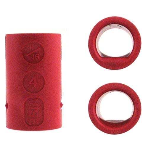Vise Grip Oval/Power Oval Bowling Finger Inserts | Clear | 10 Pack + Glue