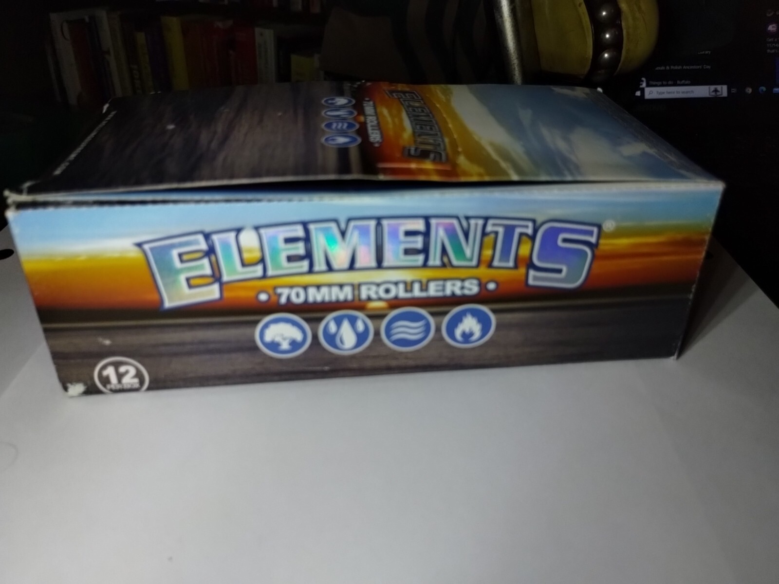Elements 70mm Cigarette Rollers 12CT - {BX EL12}
