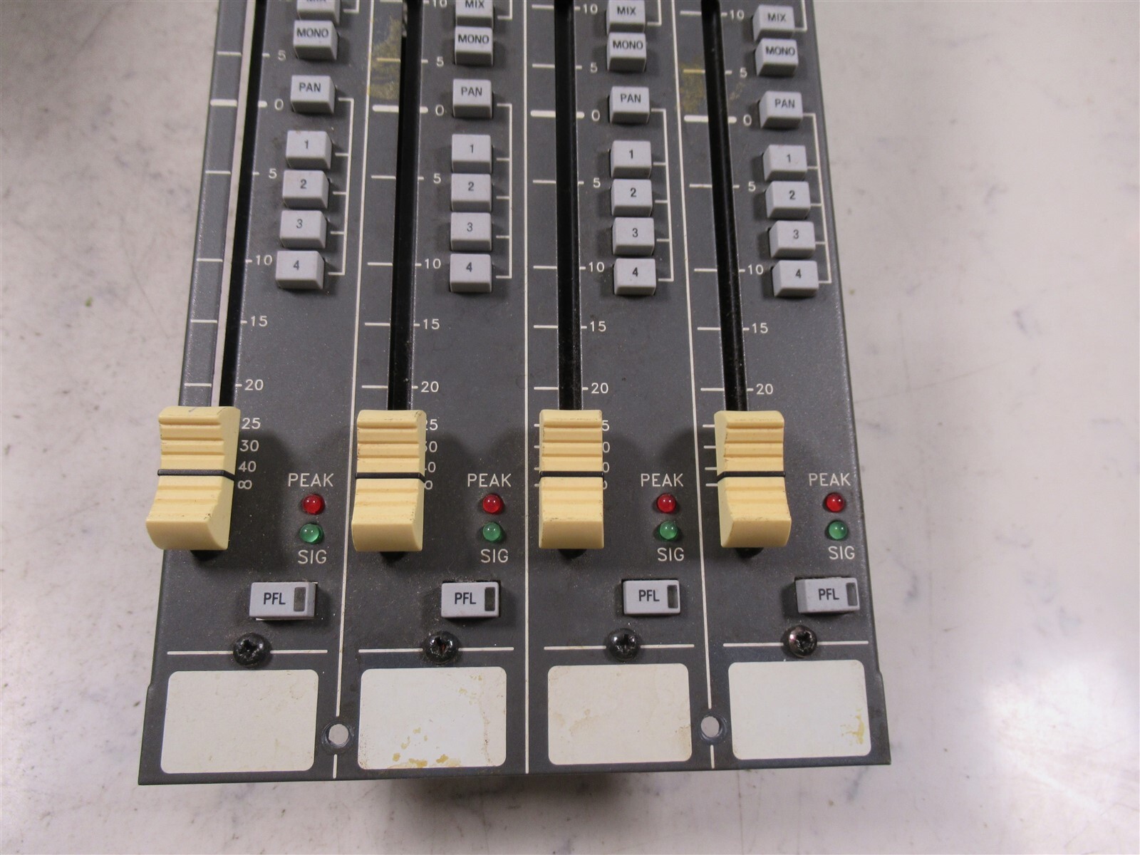 DDA CS3 Audio Mixer Board Section Group Fader Aux Buffer Module AMDL17-001