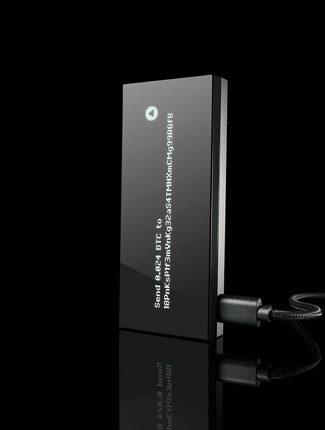 Keep key The Simple Cryptocurrency Hardware Wallet Black