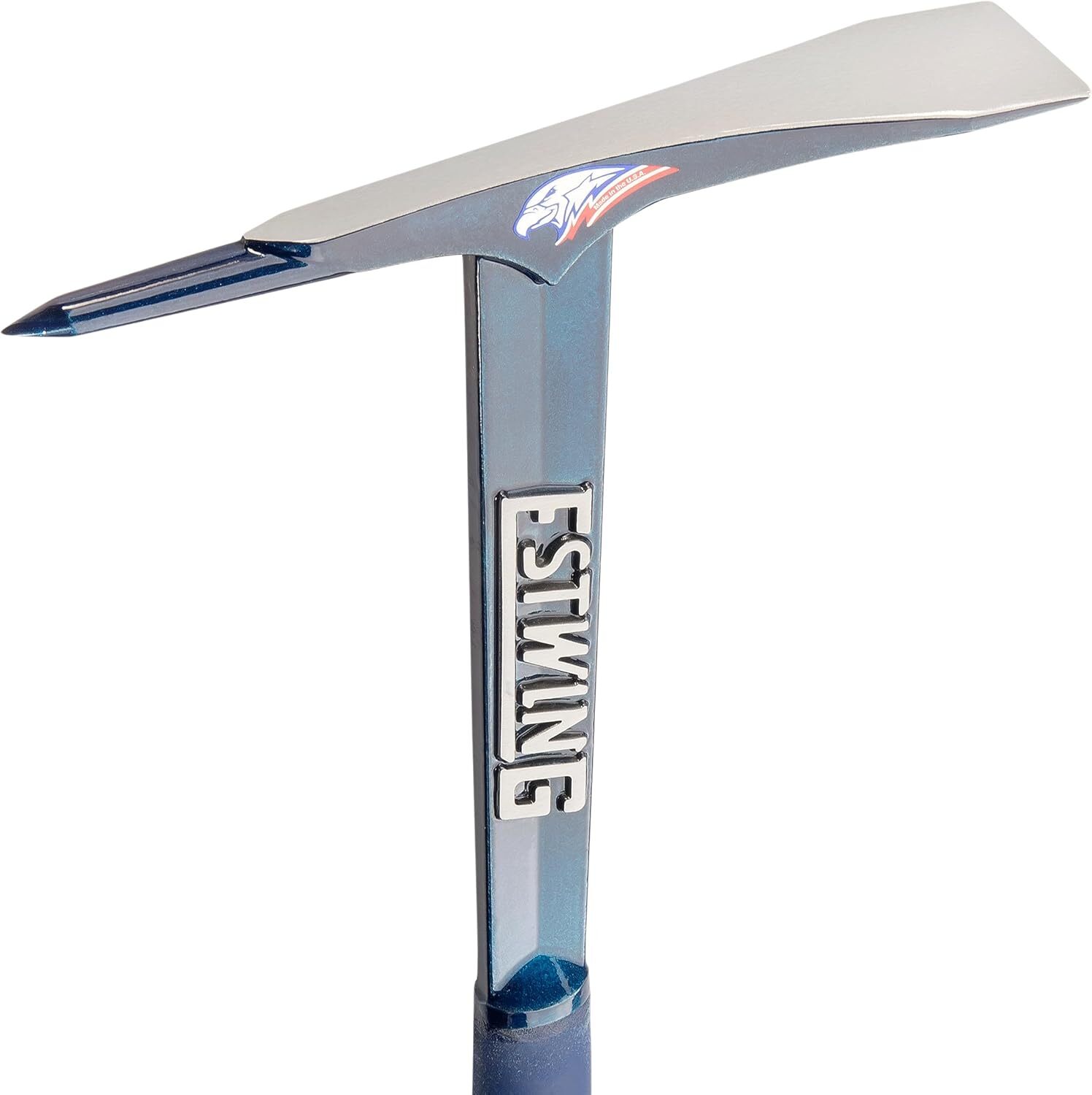Rock Pick - 17" Geologist Tool with Pointed Tip & Shock Reduction Grip