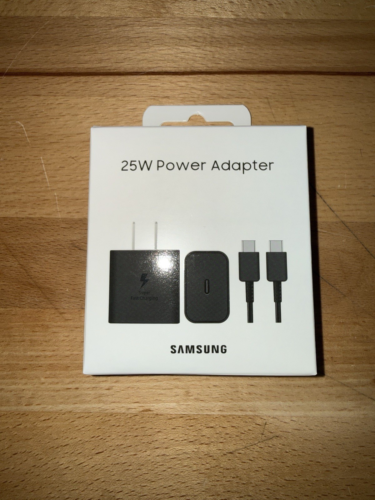 Original Samsung Galaxy S25 FE 25W Super Fast Wall Charger & Type C Cable