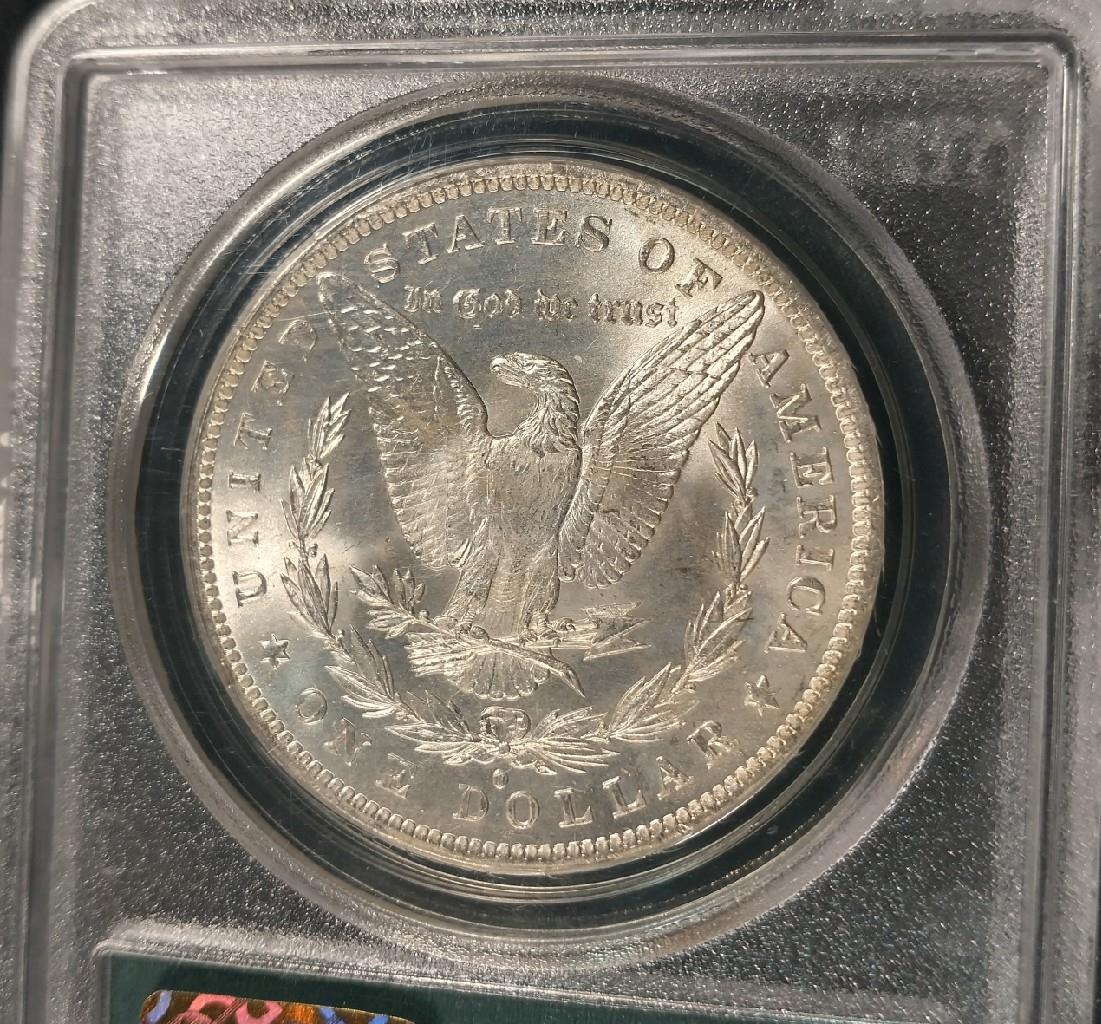 1884-O MORGAN SILVER DOLLAR - PCGS MS63