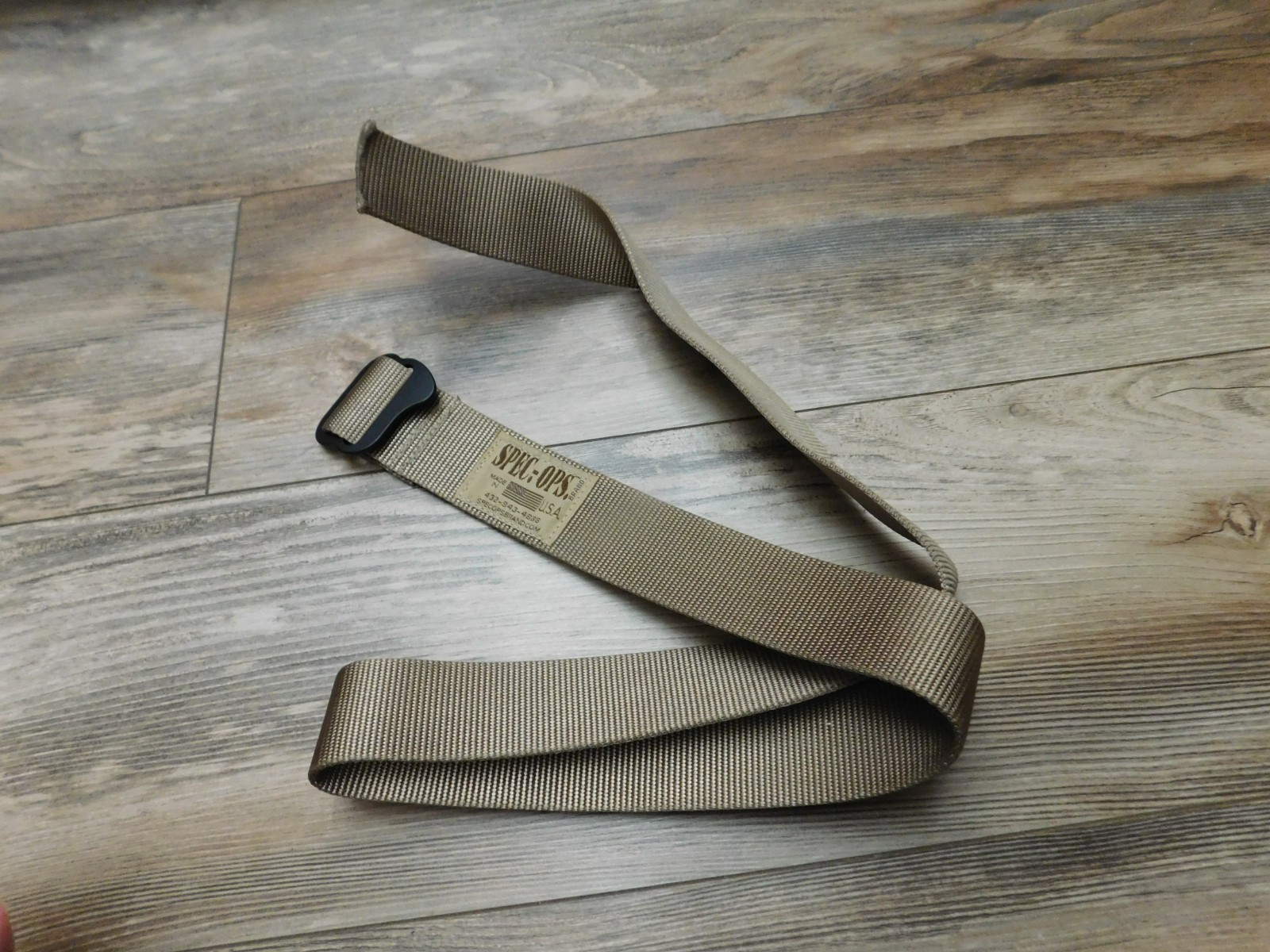 SPEC-OPS TAN RIGGERS BELT LENGTH 46"