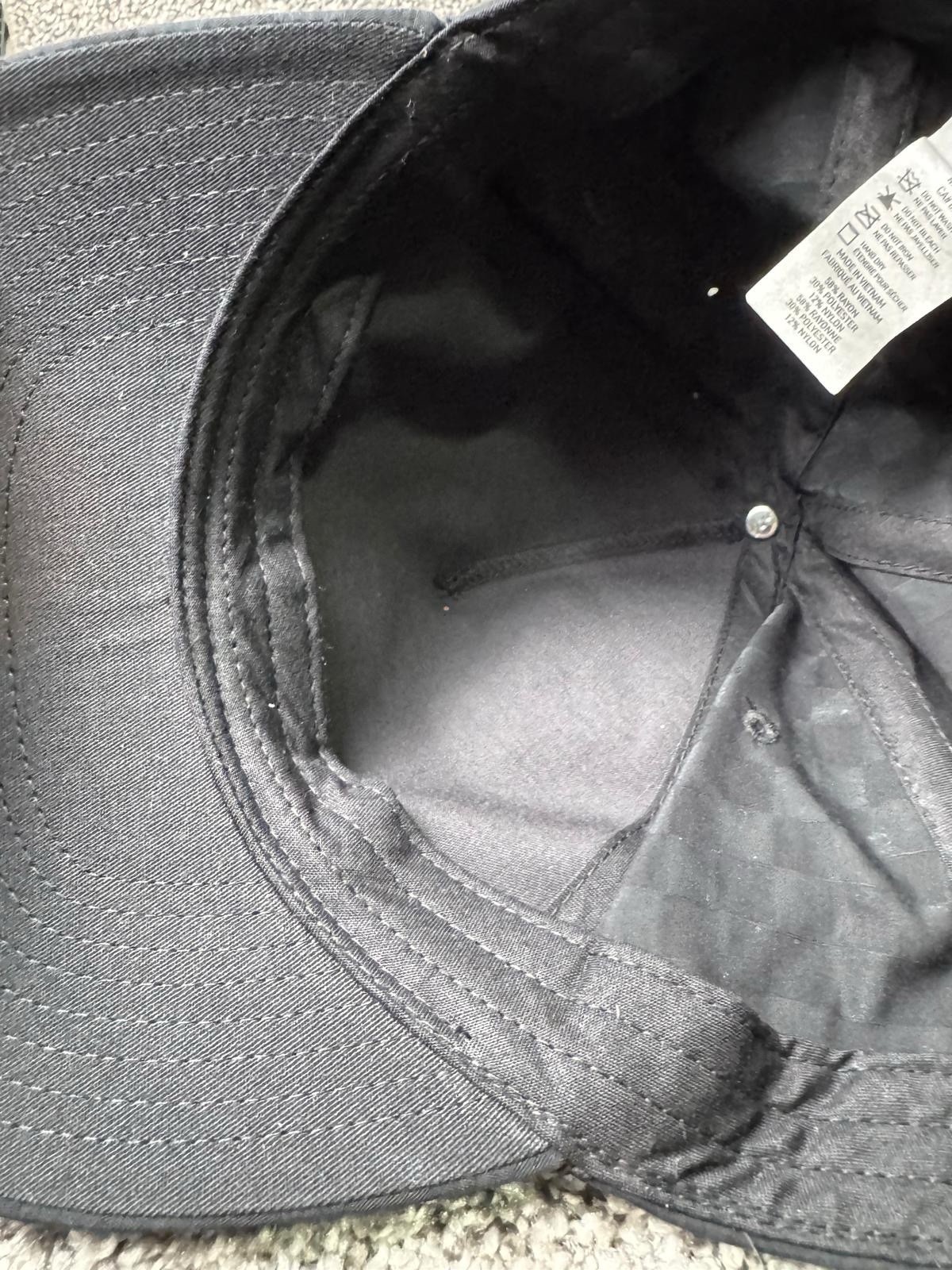 Travis Matthew Hat Cap Snapback One Size Black Checkered Adjustable Golf Cart