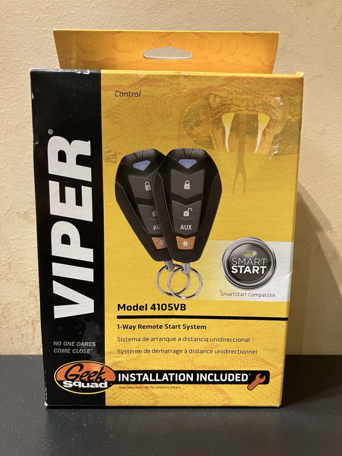 G) Viper Remote Start System Sealed Box 2 Remotes 4105VB