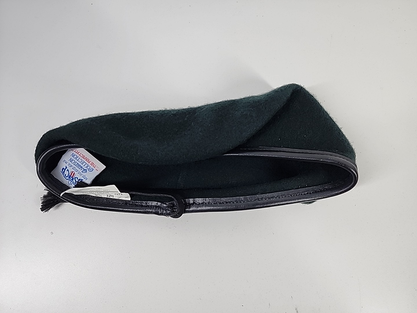GWOT DSCP Green Beret Cap Hat Wool  Sz: 7 1/4  Rifle Green SF Army