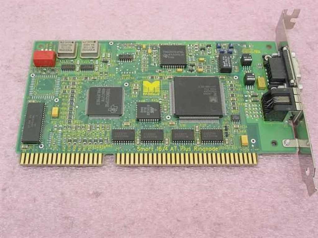 Madge 152-035-08N Smart 16/4 AT Plus Ringnode Token Ring ISA Network Card