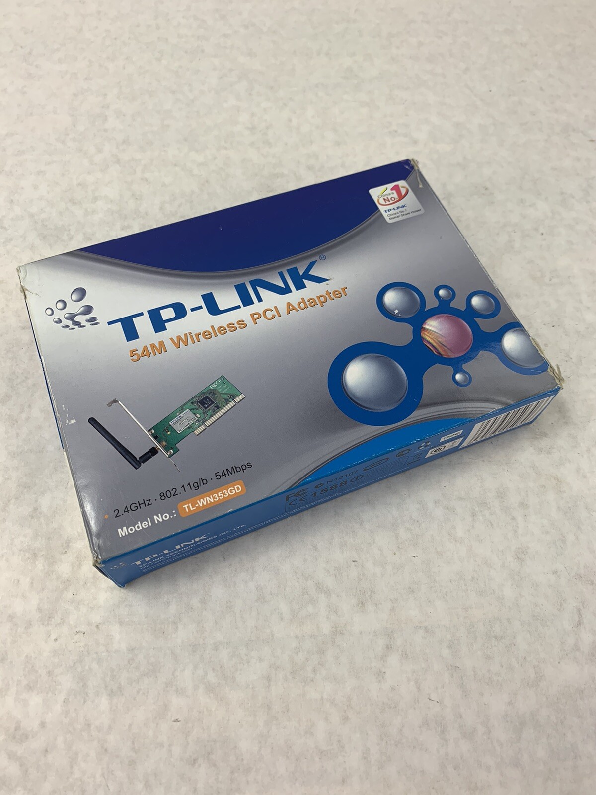 TP-Link 54M Wireless PCI Adapter TL-WN353GD