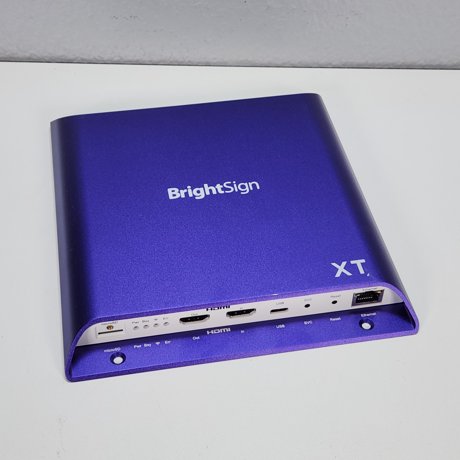 BrightSign XT4 XT244 Digital I/O Player | NO POWER ADAPTER | USED