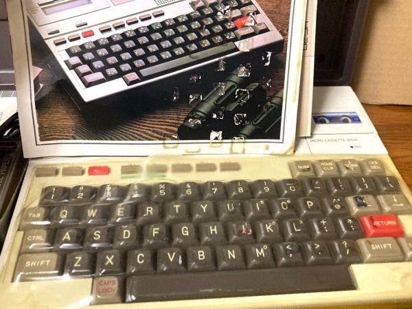 Vintage Epson HC-20 with case. From Japan.